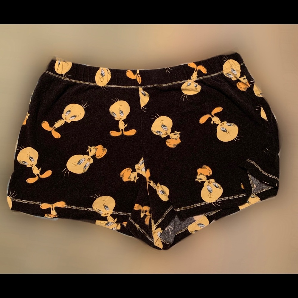 Tweety Bird Pajama Shorts